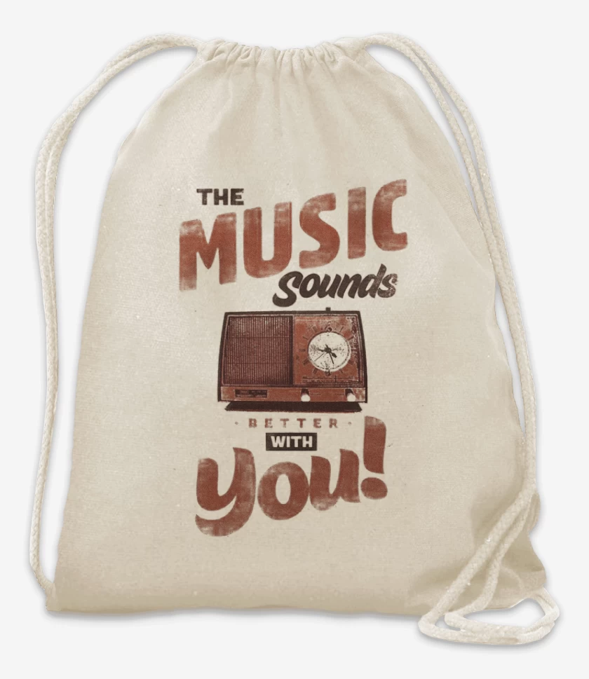 Mochila Blanco de MUSIC SOUNDS YOU 