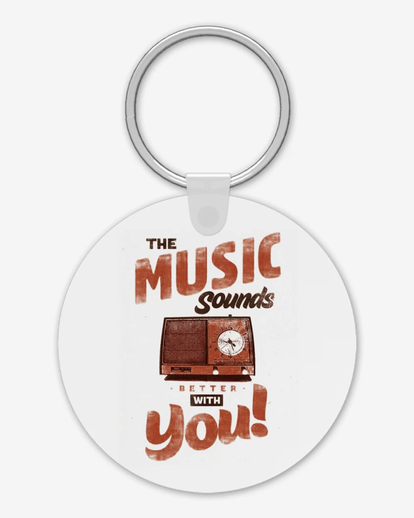 Llavero MUSIC SOUNDS YOU 