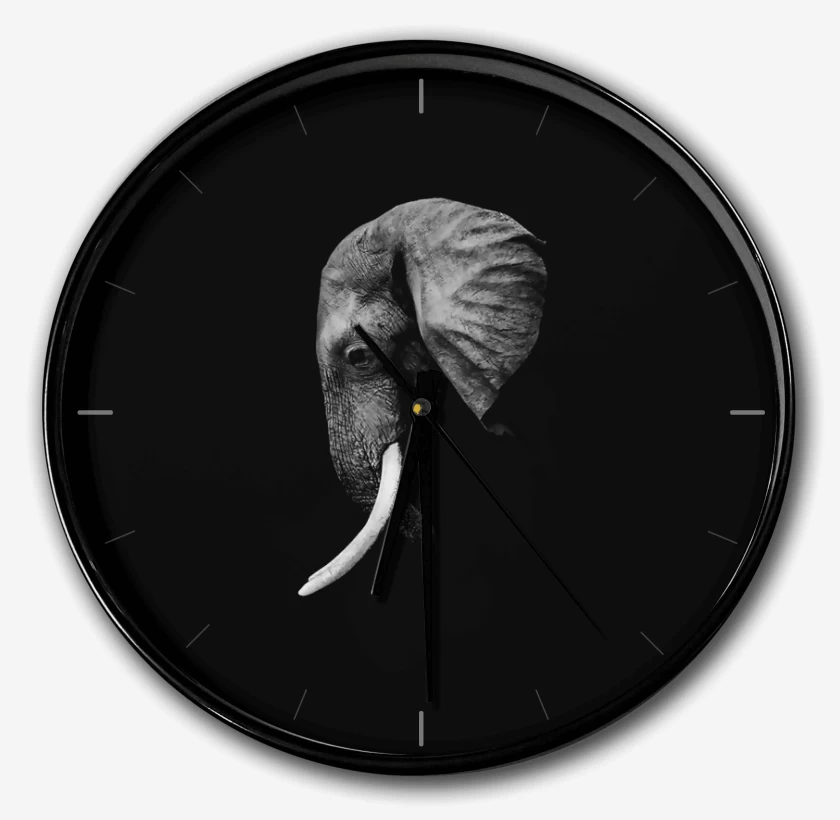Reloj Negro de L-FANTE