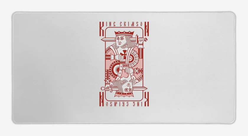 Mouse pad Gamer Blanco de king crimson 1 