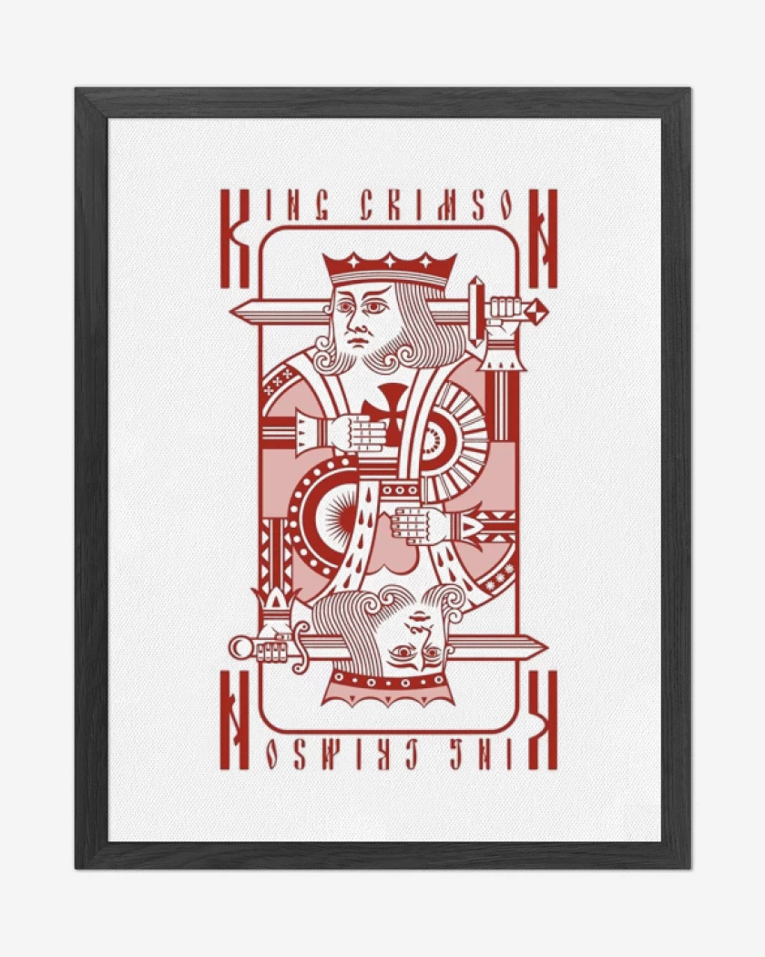 Cuadro decorativo Blanco de king crimson 1 