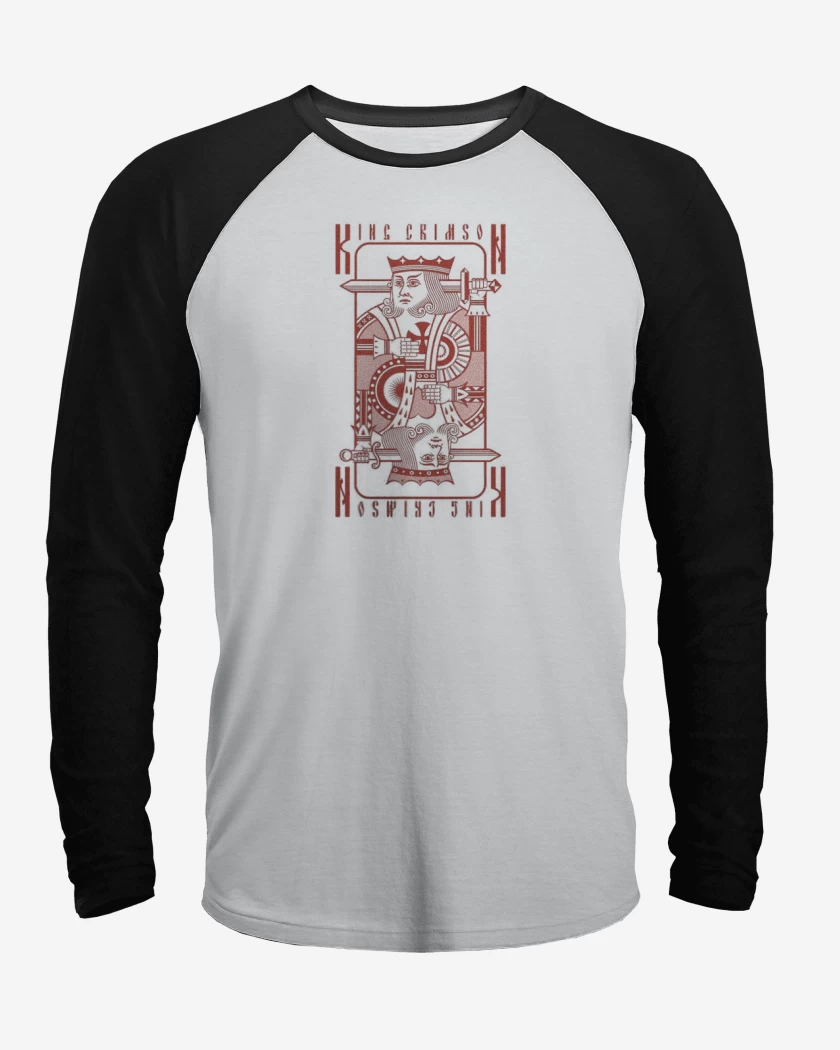 Polera Raglan king crimson 1 