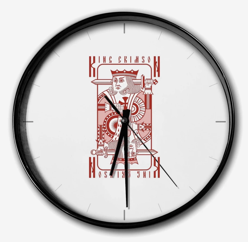 Reloj Blanco de king crimson 1 
