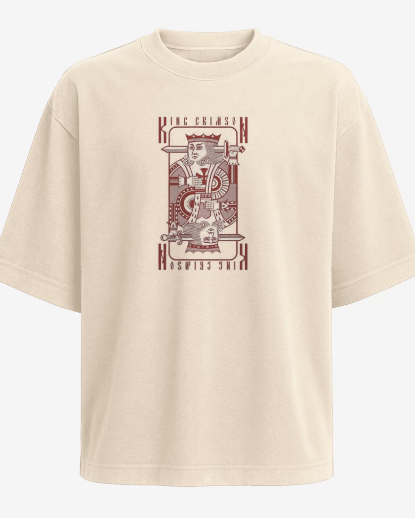 Polera Oversize king crimson 1 
