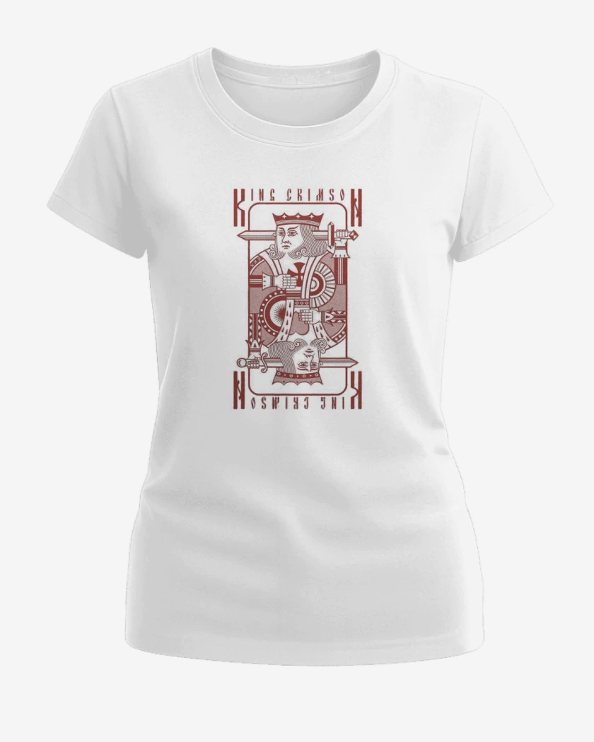 Polera de Mujer Blanco de king crimson 1 