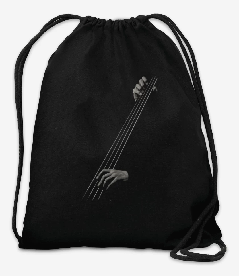 Mochila Negro de CONTRABAJO MANO 