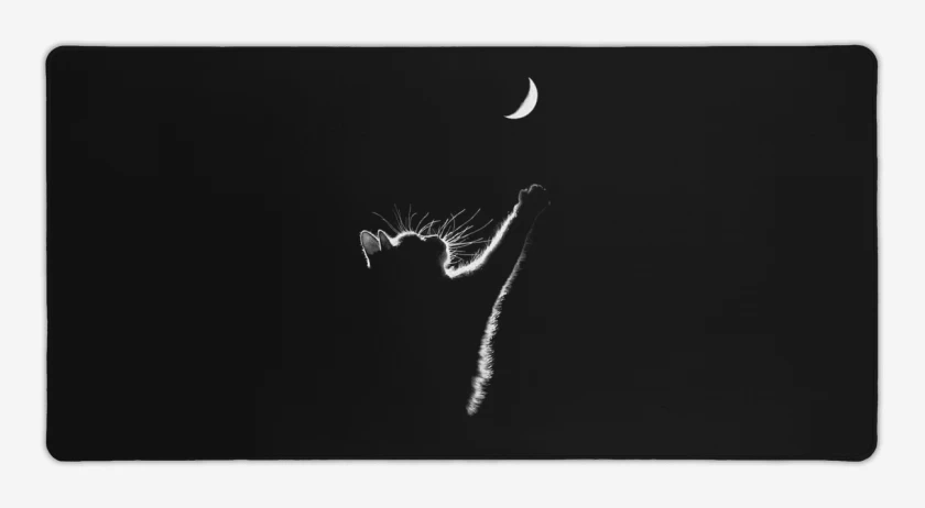 Mouse pad Gamer GATO LUNA 