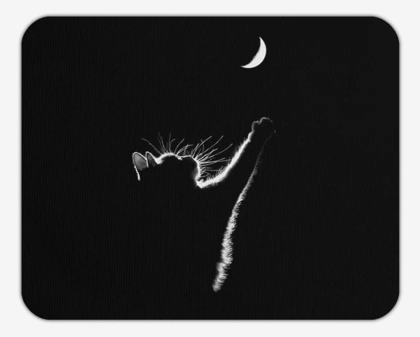 Mousepad GATO LUNA 
