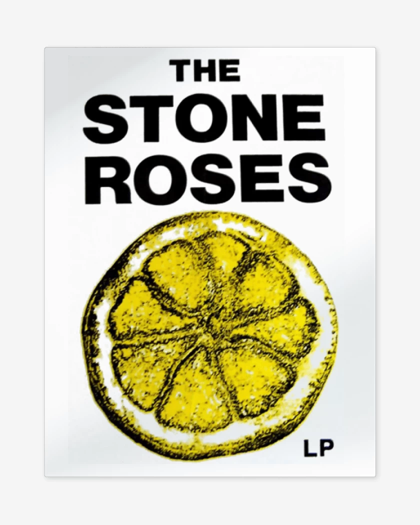 Print metalico Blanco de THE STONE ROSES LP