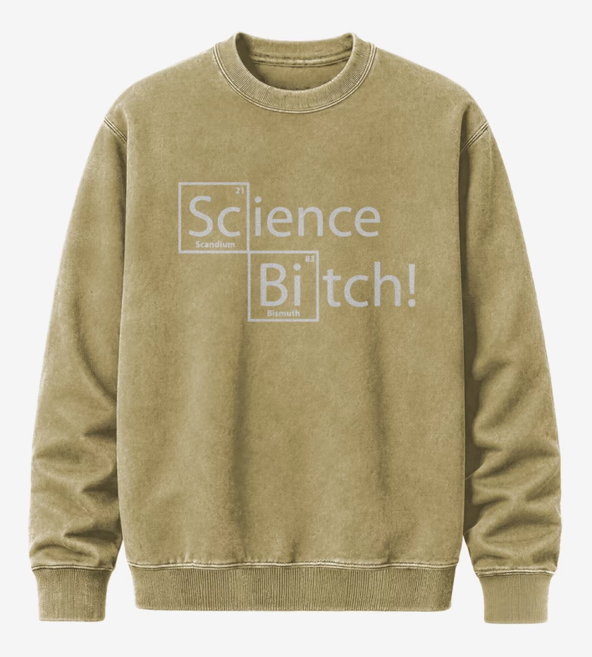 Poleron Polo Acid Wash Science Bitch!