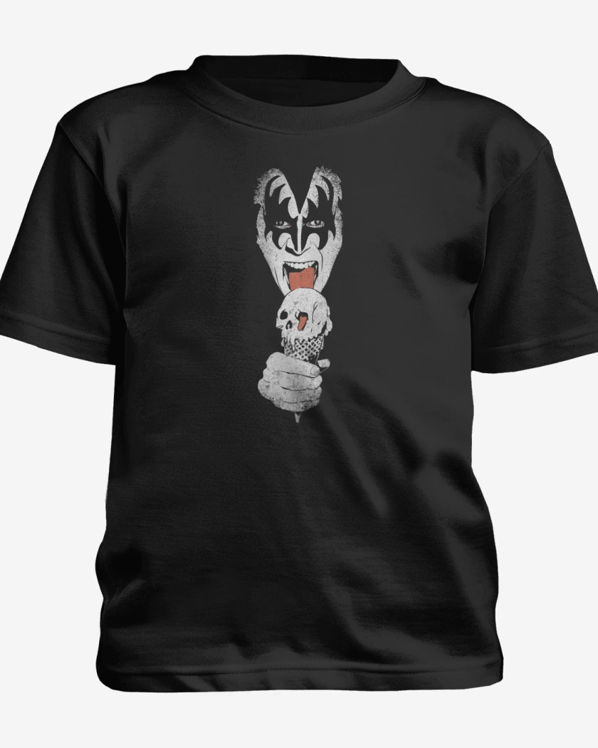 Polera de niño Negro de KISS 3