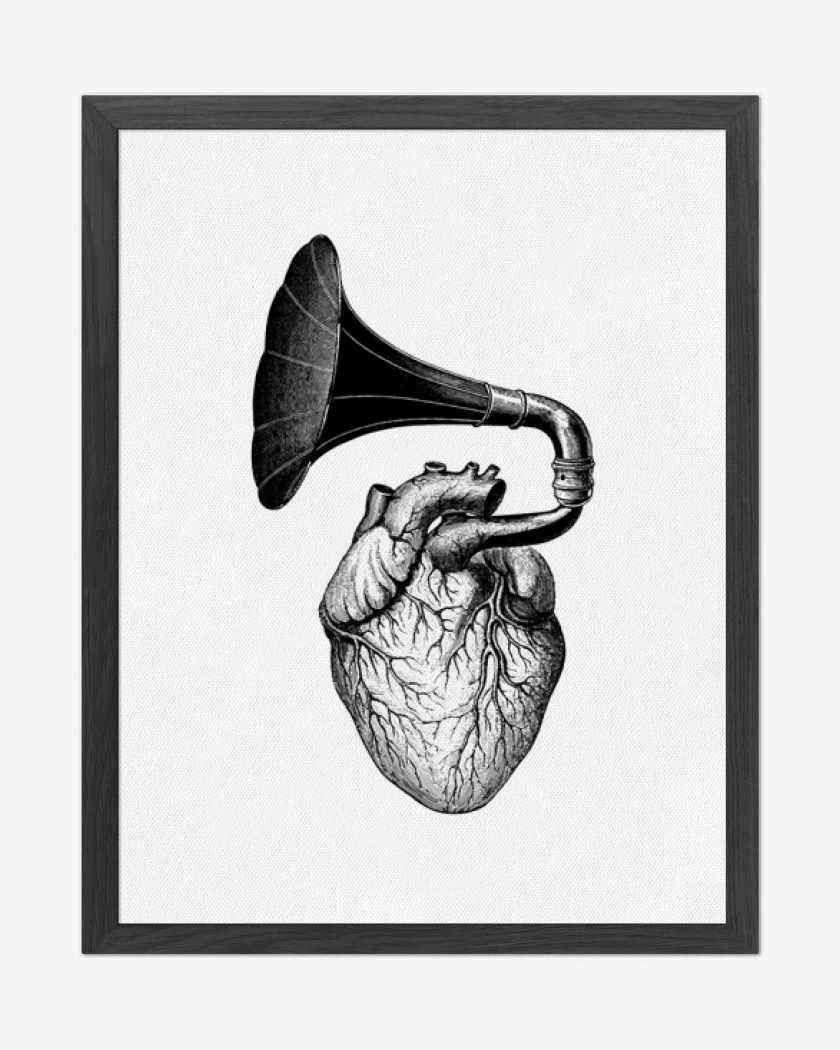 Cuadro decorativo Blanco de VITROCORAZON