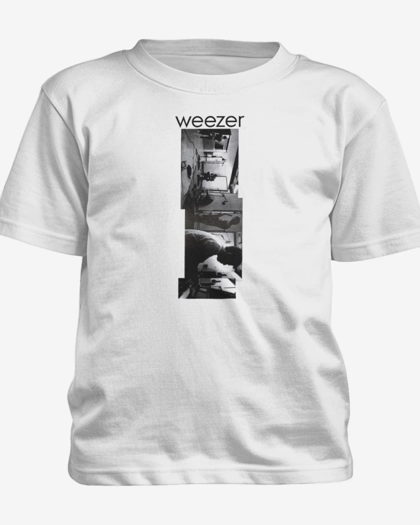 Polera de niño Blanco de WEEZER 1