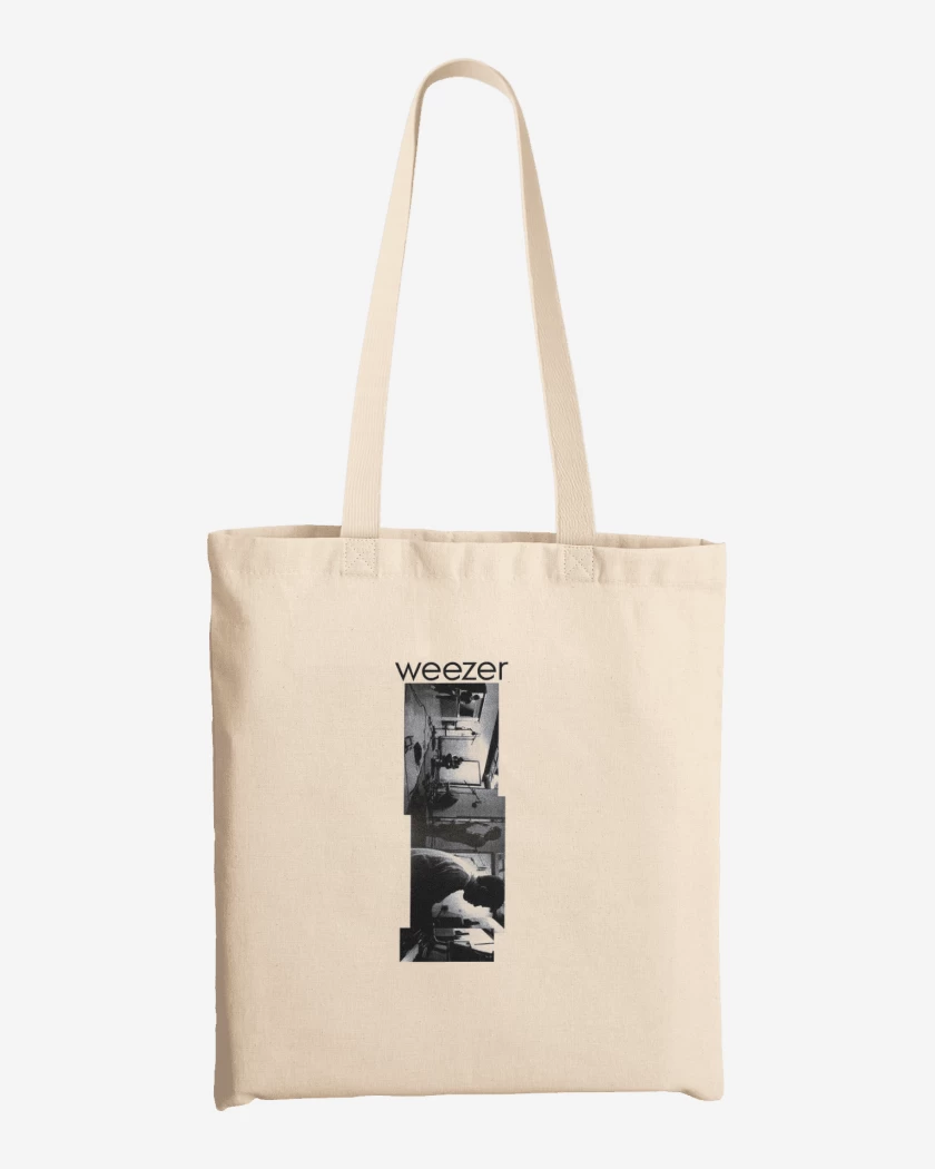 Totebag Blanco de WEEZER 1