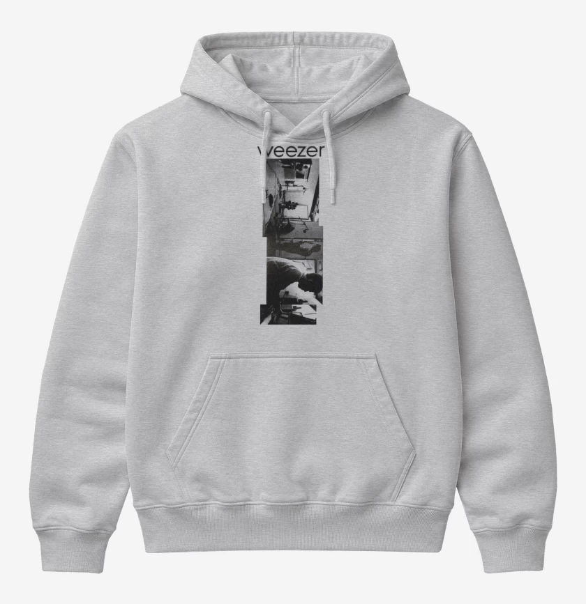 Poleron Canguro básico Gris Melange de WEEZER 1