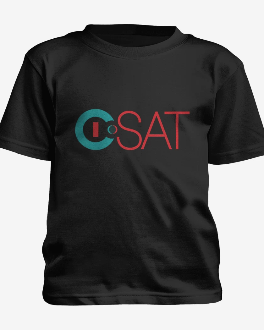 Polera de niño Negro de I-SAT