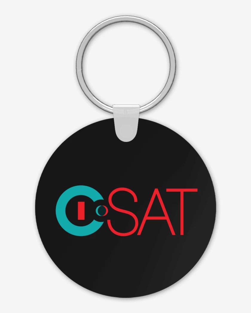 Llavero Negro de I-SAT