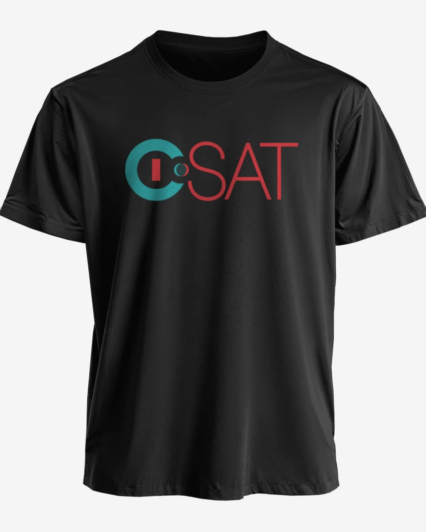 Polera premium Negro de I-SAT