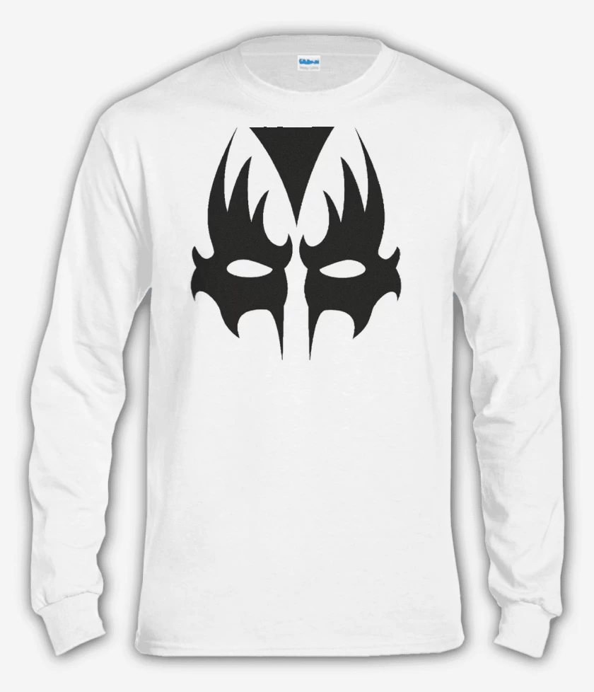 Polera manga larga Blanco de KISS 4 