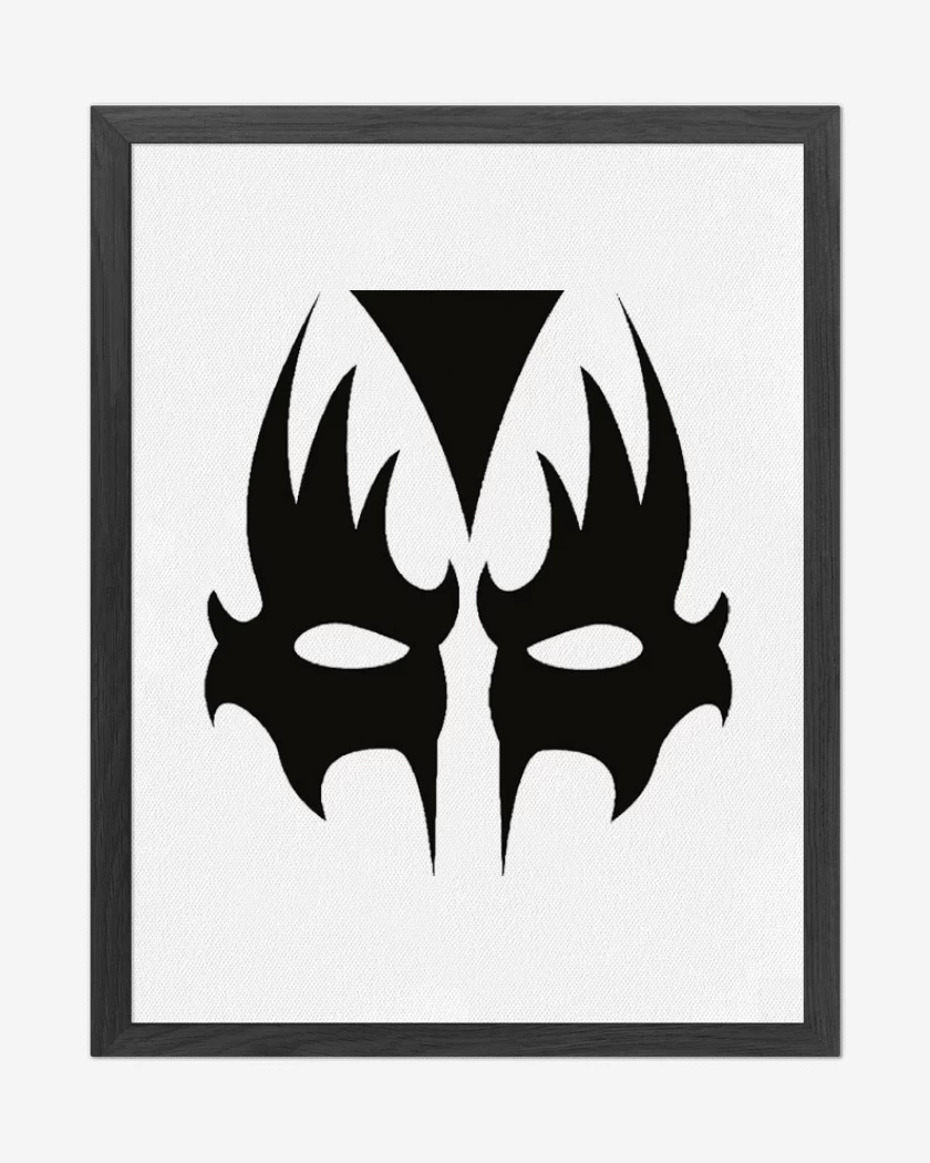 Cuadro decorativo Blanco de KISS 4 