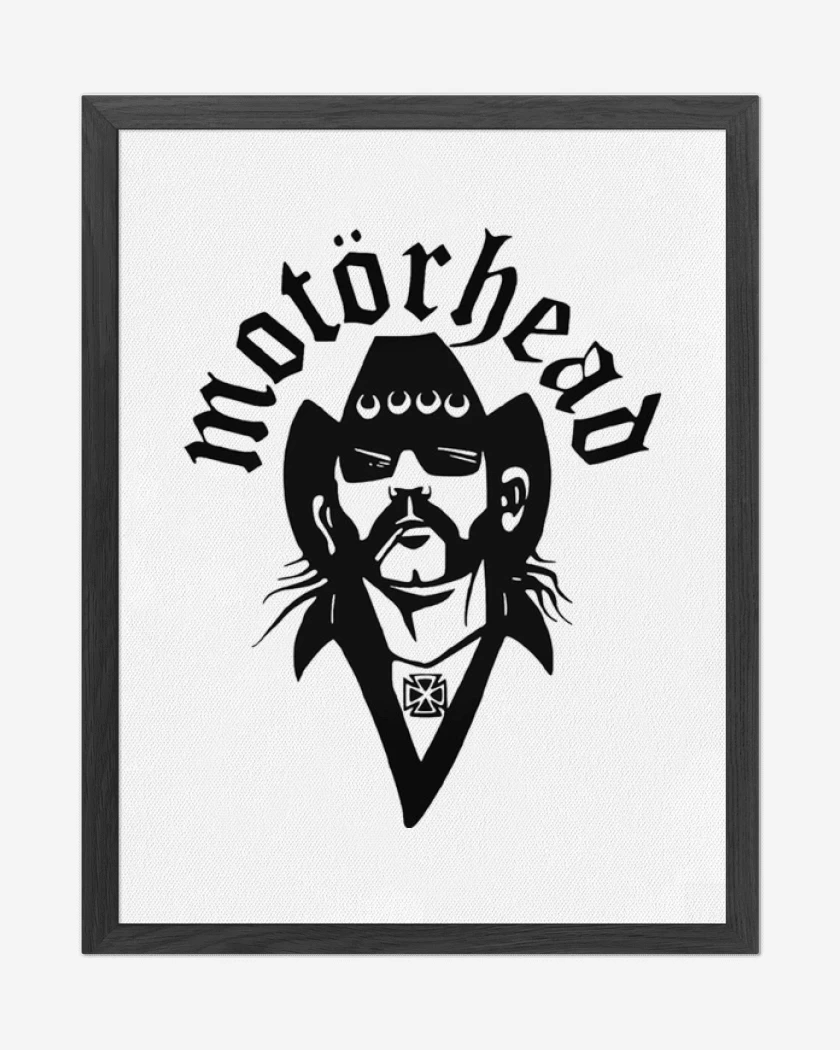 Cuadro decorativo Blanco de MOTORHEAD LEMMY