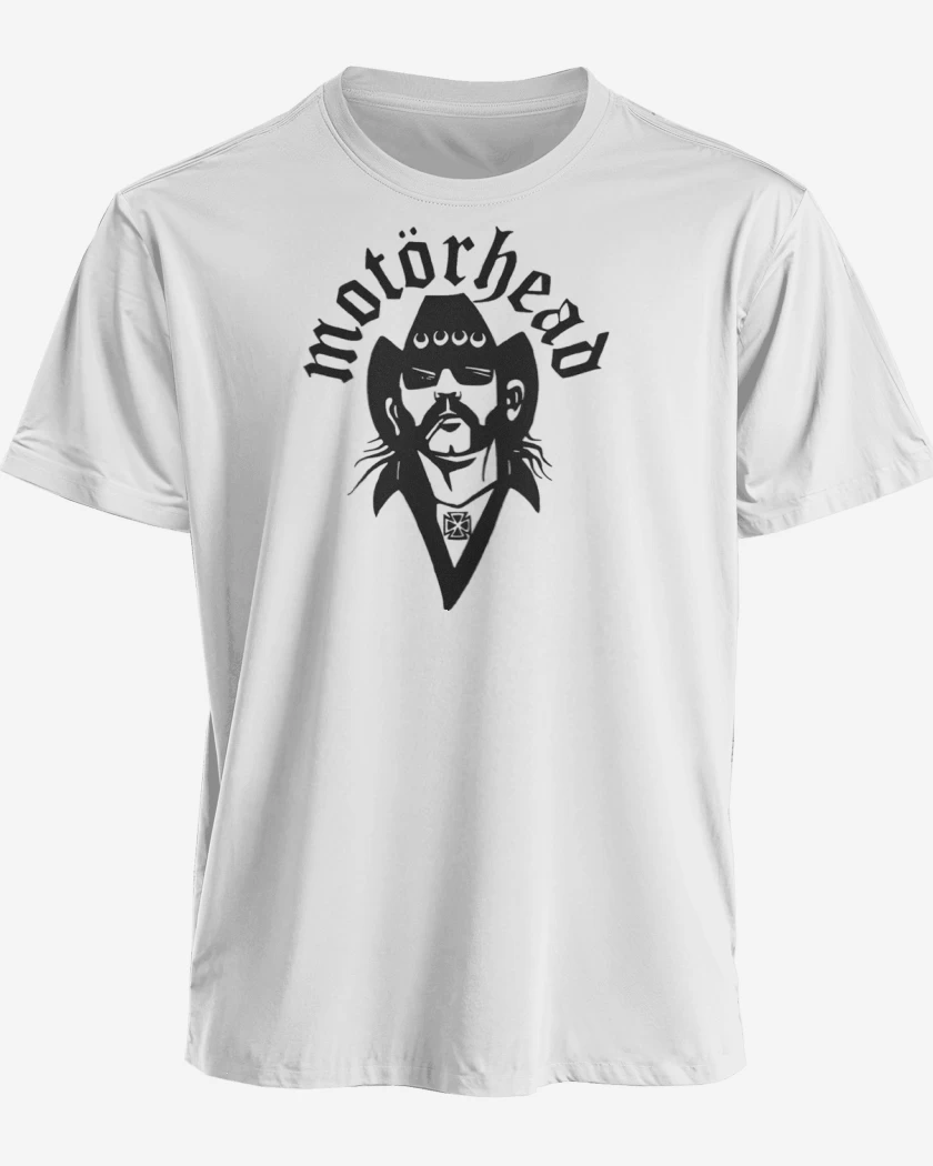 Polera premium Blanco de MOTORHEAD LEMMY