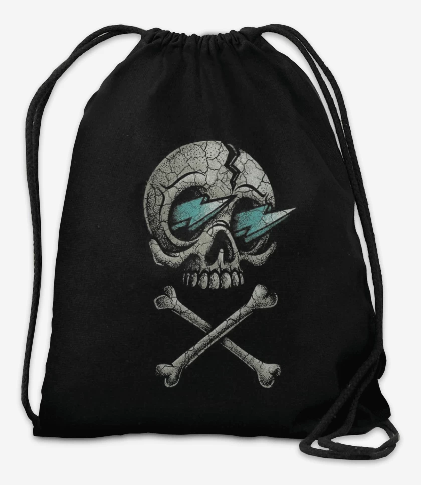 Mochila Negro de CRANEO RAYO 