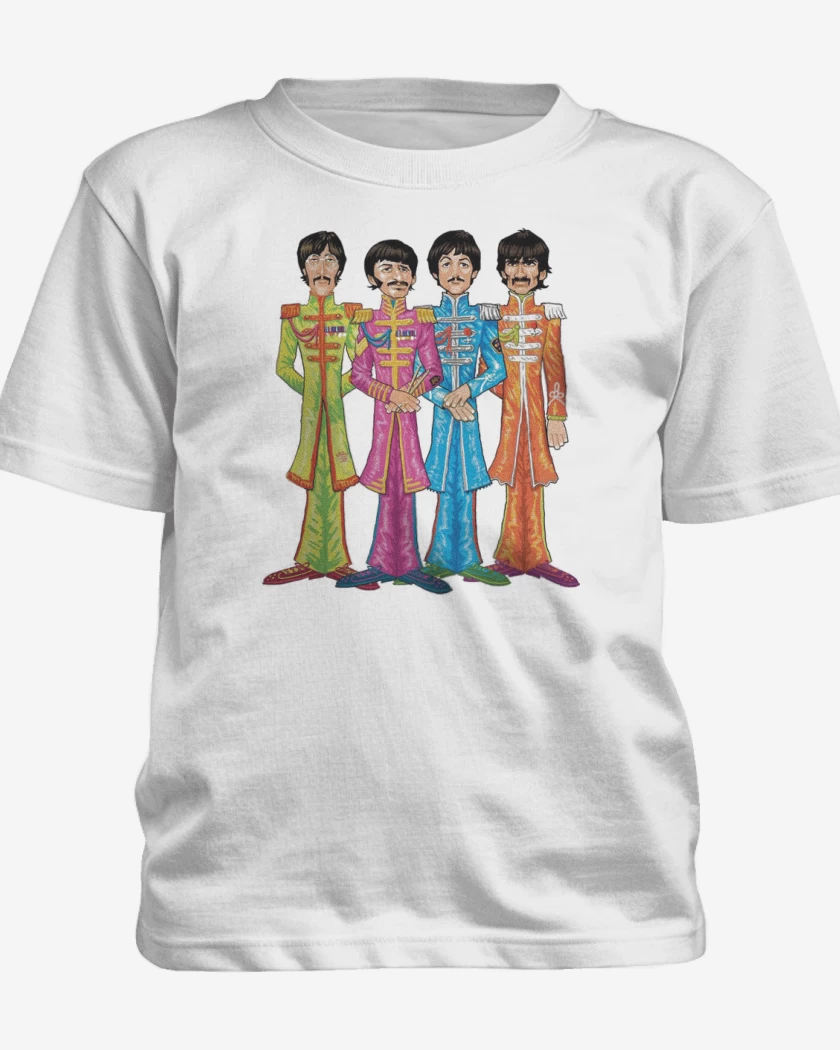 Polera de niño BEATLES DIBUJO 
