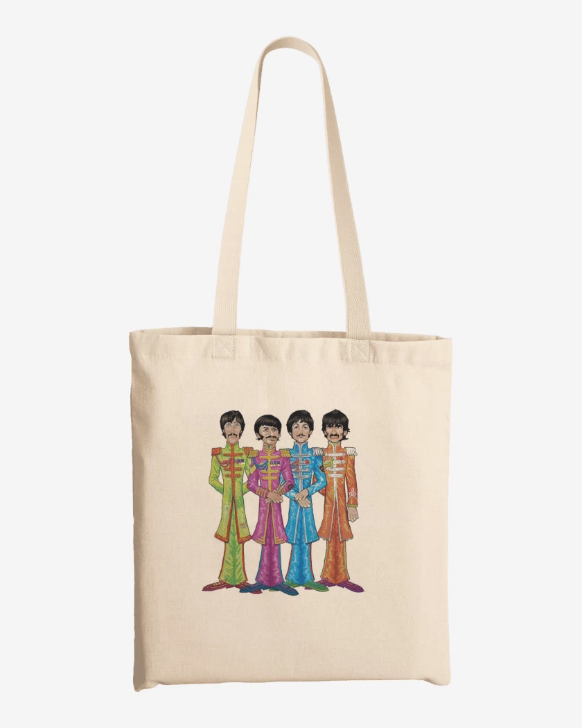 Totebag BEATLES DIBUJO 