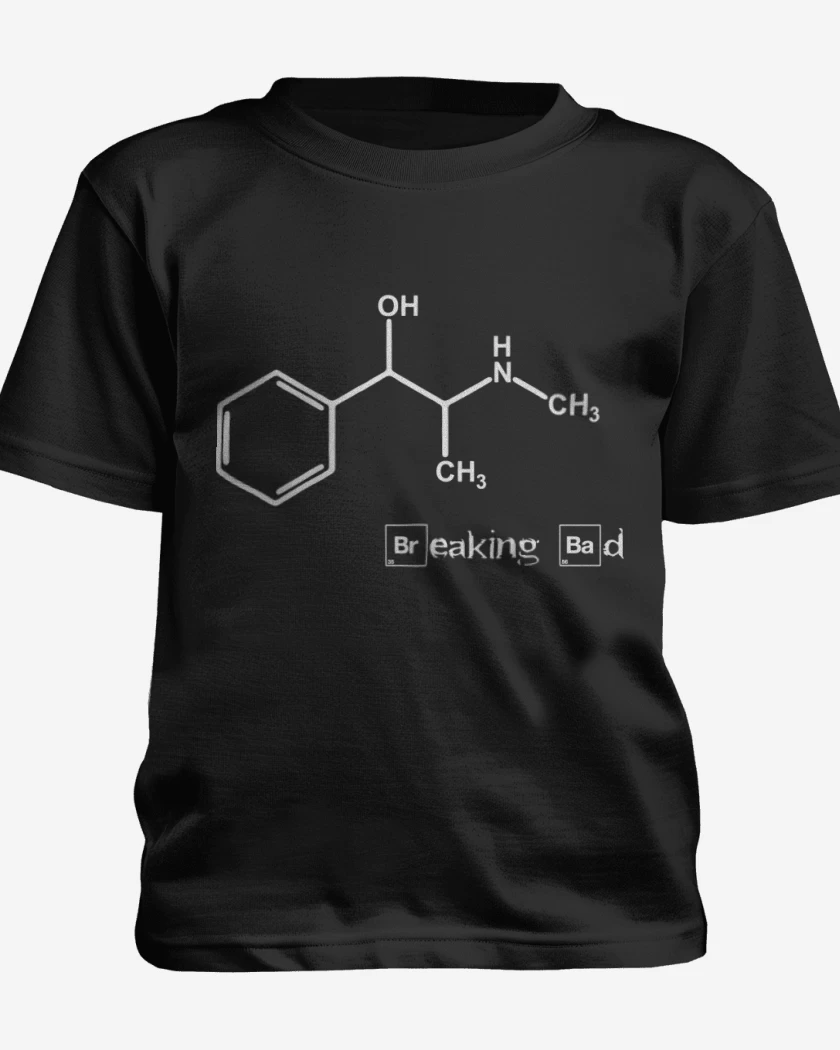Polera de niño Negro de Formula Quimica