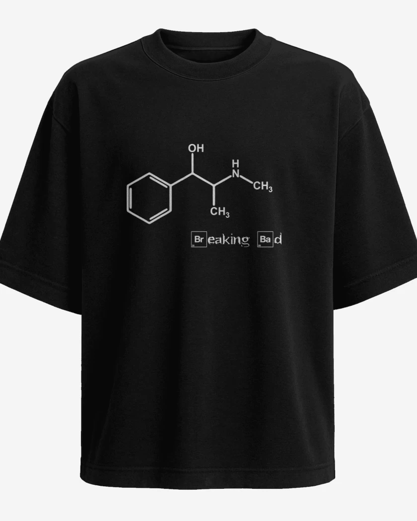 Polera Oversize Formula Quimica