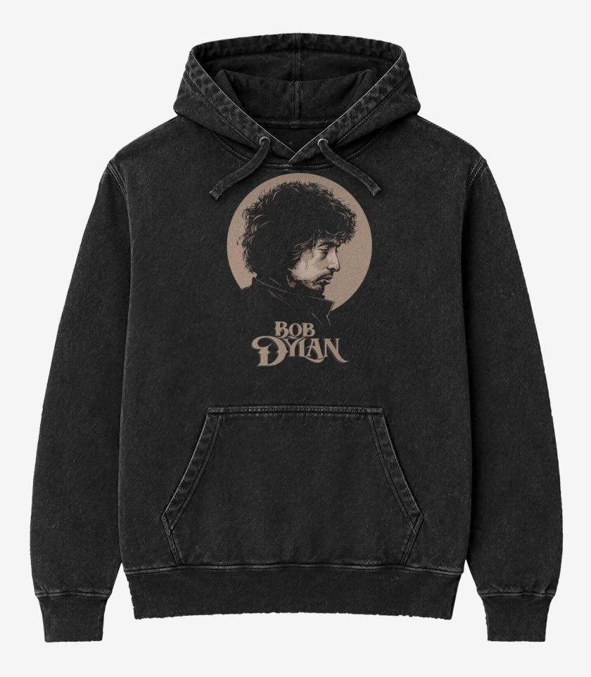 Poleron Canguro Acid Wash Negro de Dylan 2 
