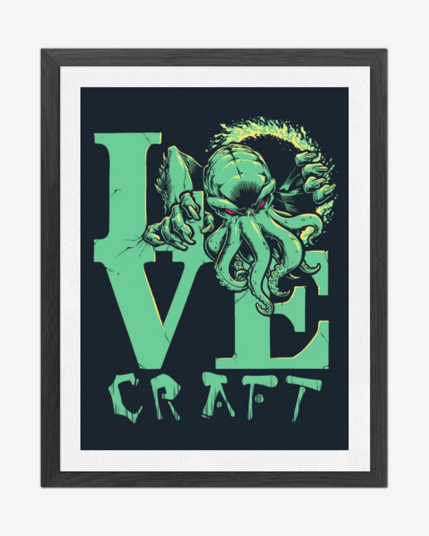 Cuadro decorativo Love Craft