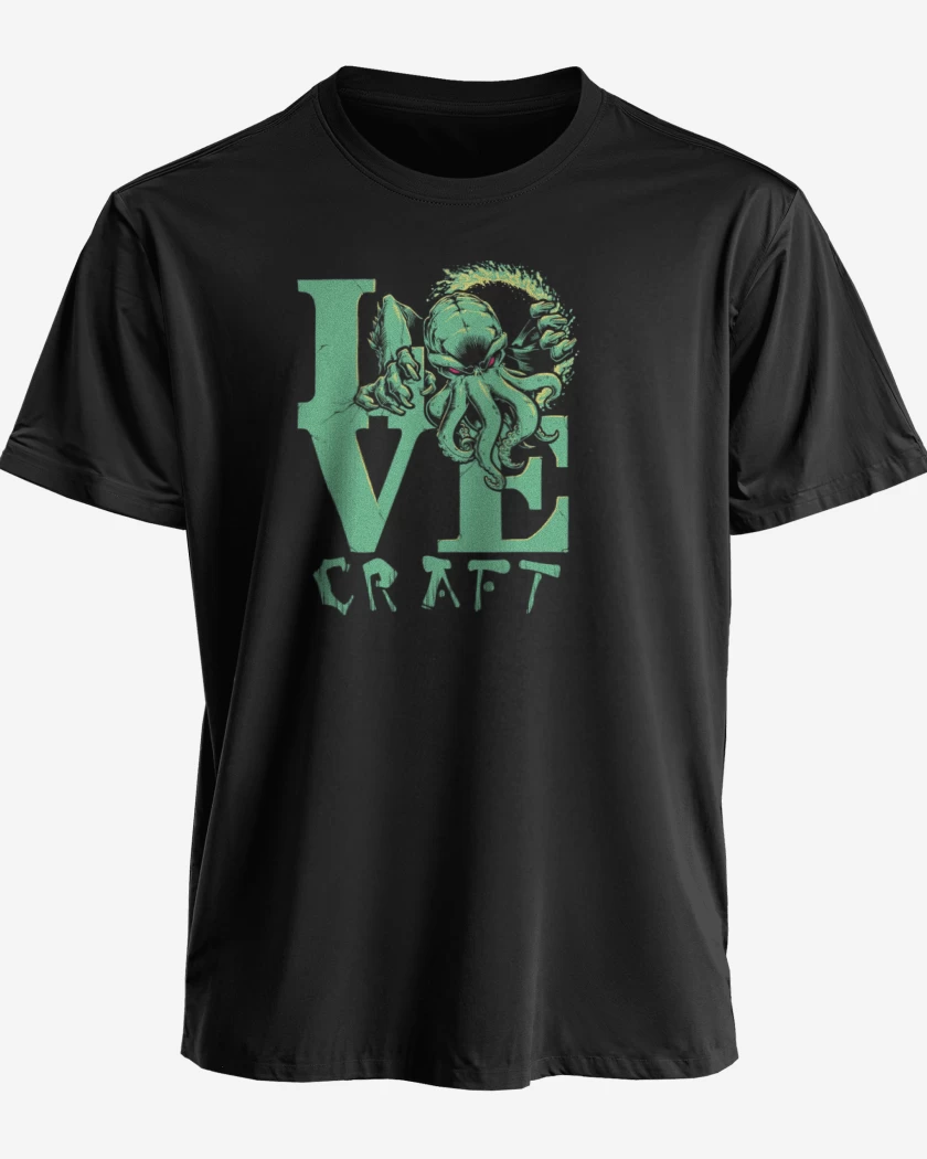 Polera premium Negro de Love Craft