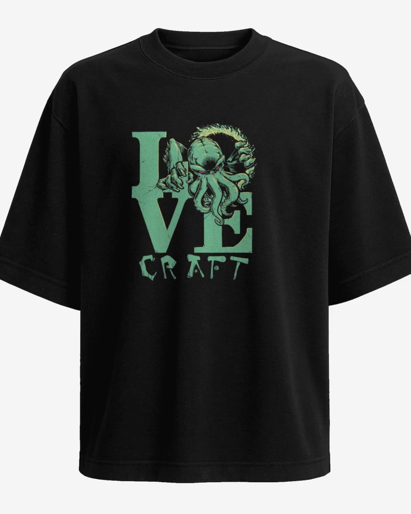 Polera Oversize Love Craft