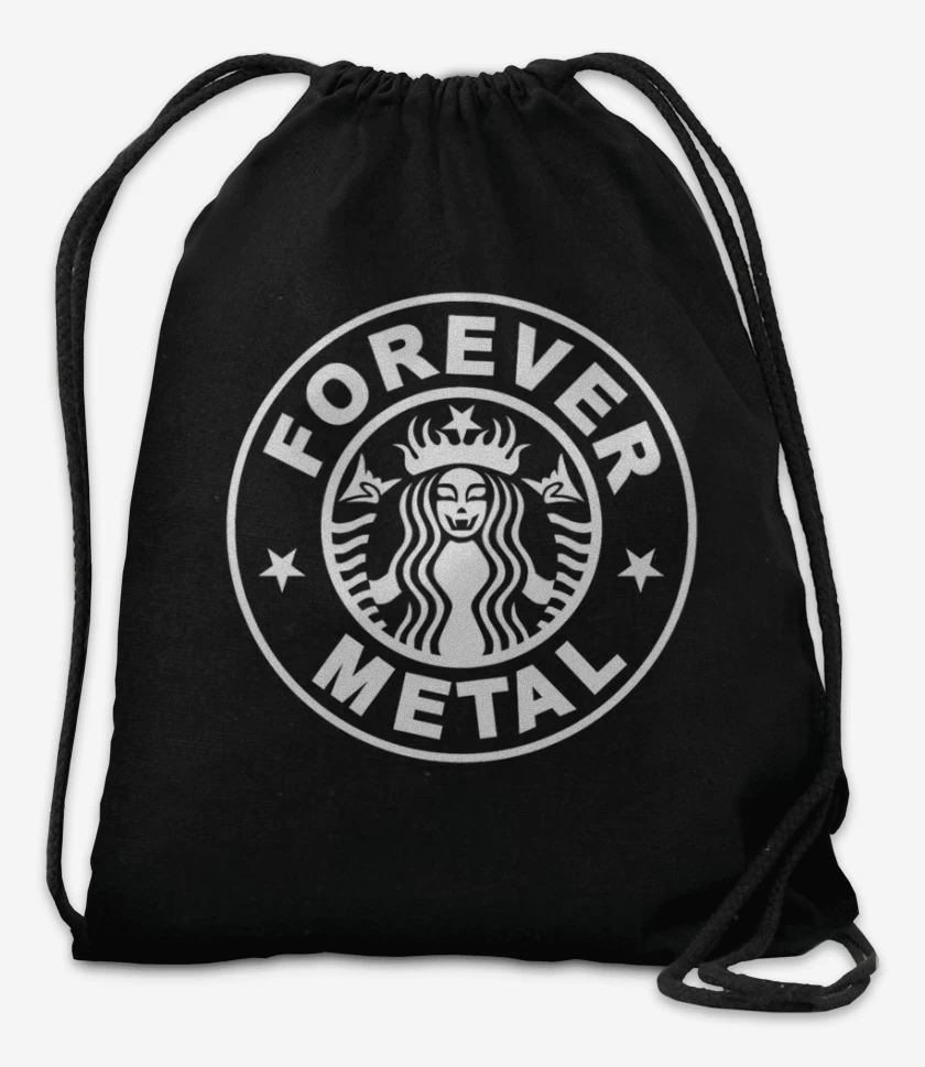 Mochila Negro de FOREVER METAL