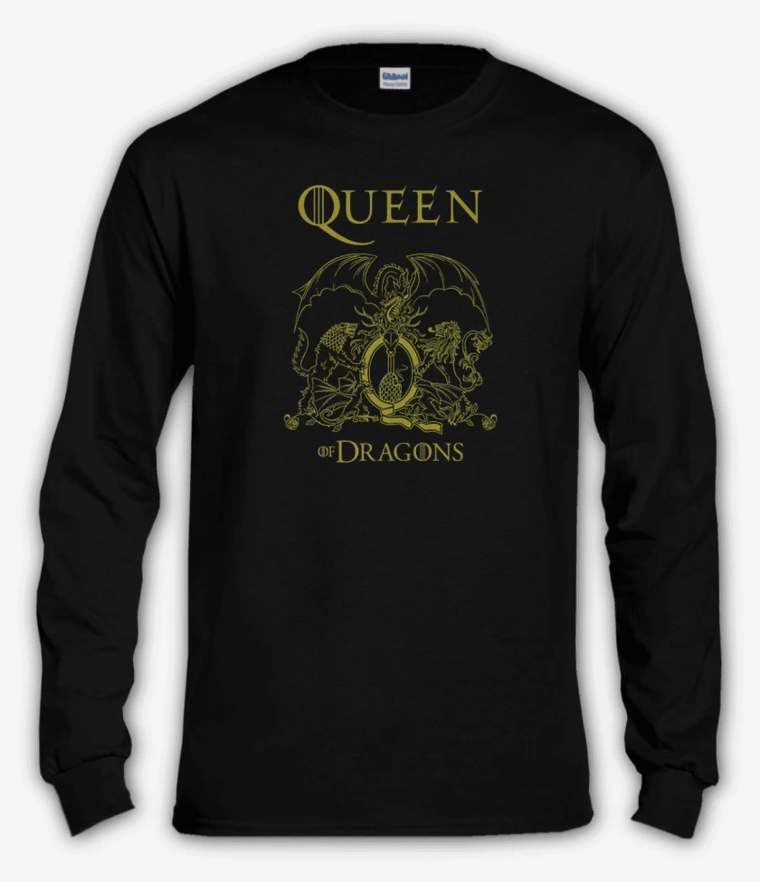 Polera manga larga Queen of dragons