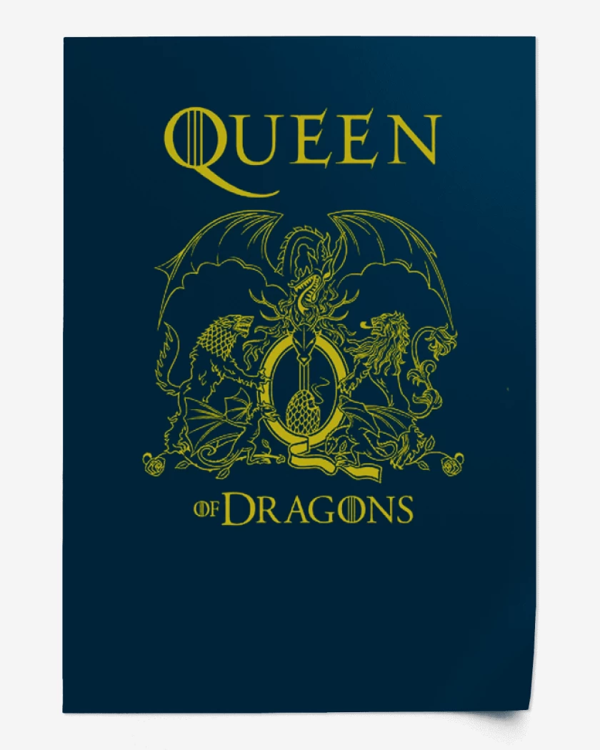 Print Queen of dragons