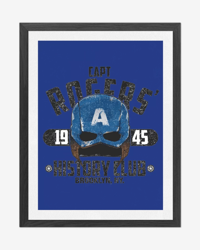 Cuadro decorativo Azul Rey de Captain rogers