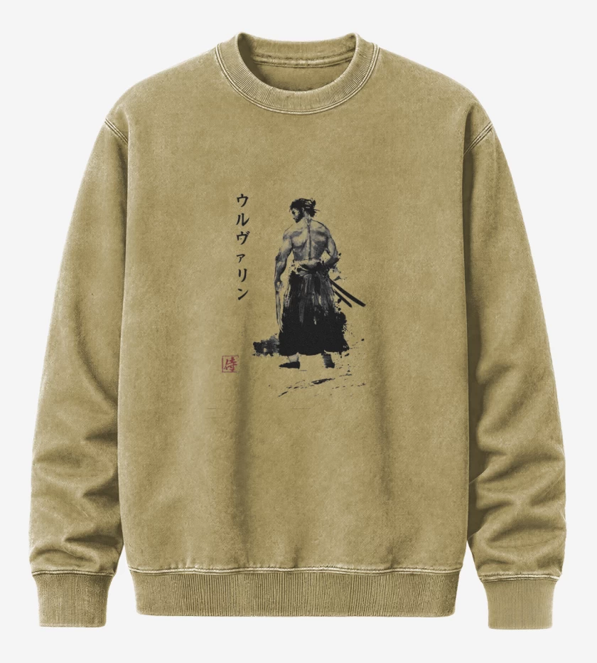 Poleron Polo Acid Wash Beige de Wolverine Samurai