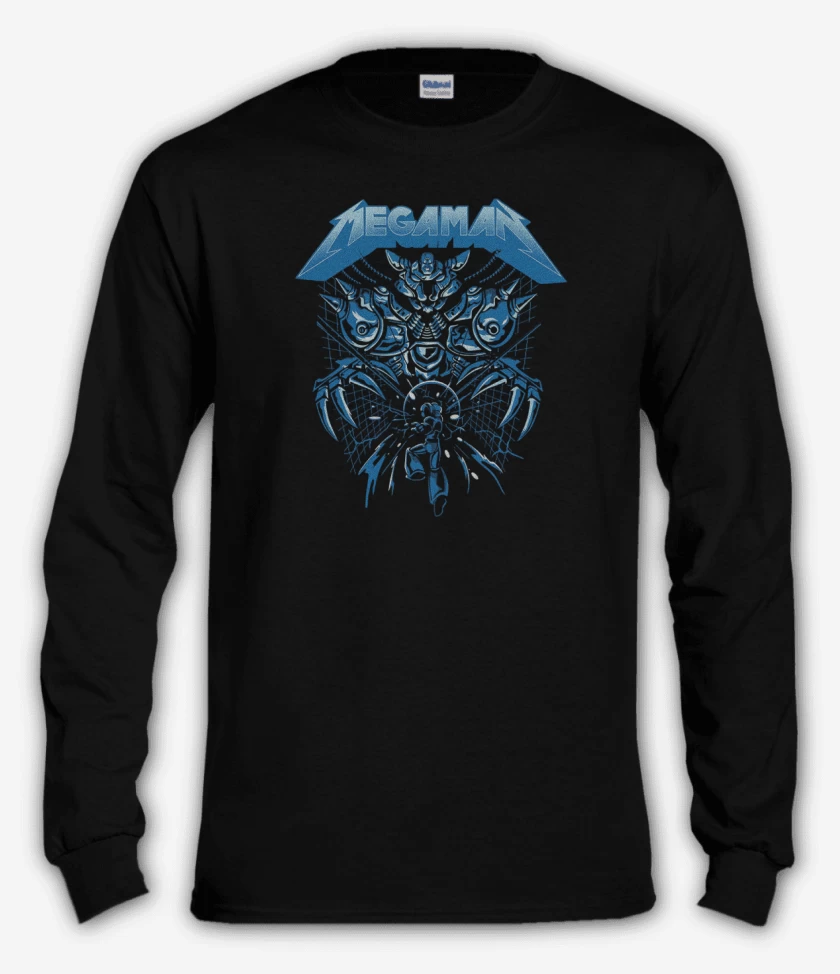 Polera manga larga X sigma metallica 
