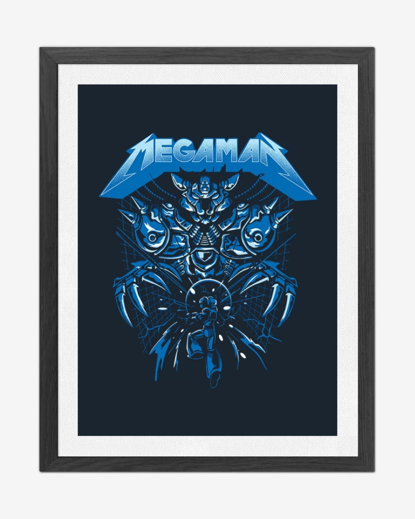 Cuadro decorativo X sigma metallica 