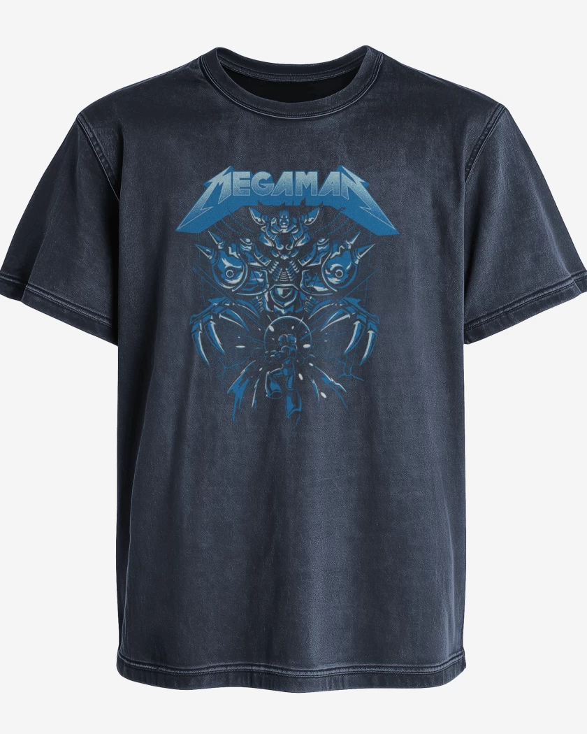 Polera desgastada X sigma metallica 