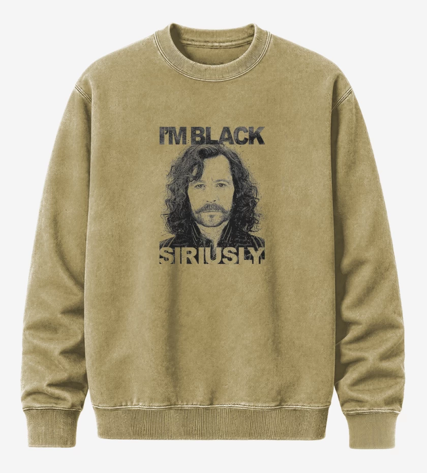 Poleron Polo Acid Wash Beige de Im black siriusly