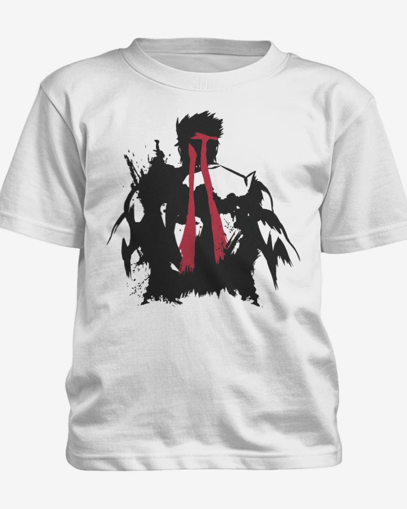 Polera de niño Blanco de Ryu - Espalda