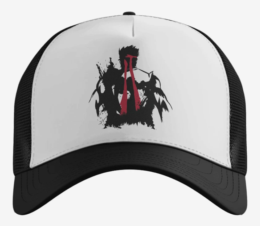 Gorro Blanco de Ryu - Espalda