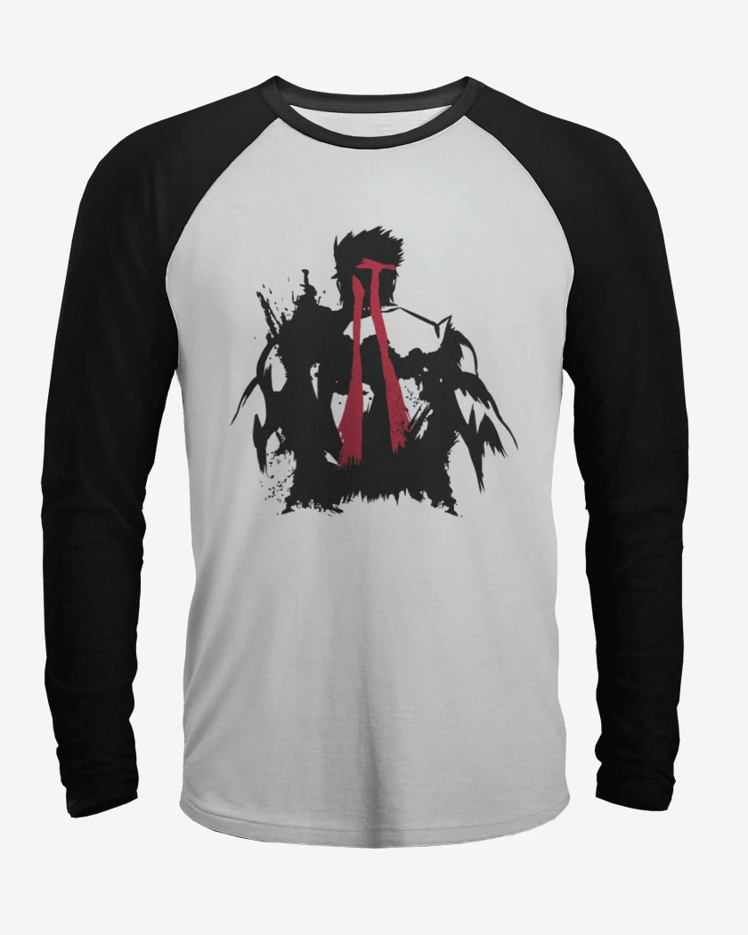 Polera Raglan Ryu - Espalda