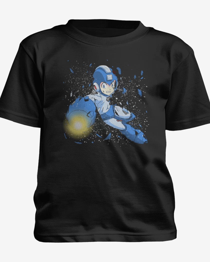 Polera de niño Blanco de Rock man x