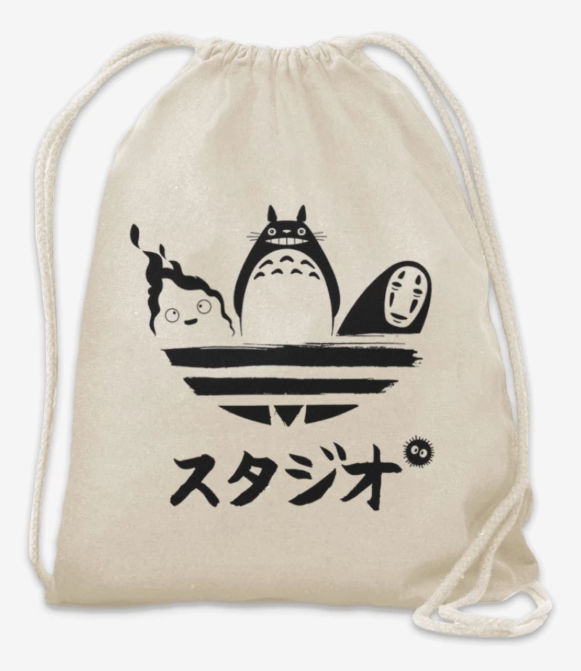 Mochila Blanco de totoro adid