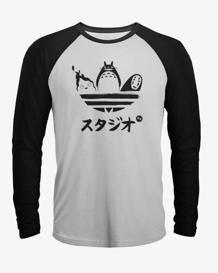 Polera Raglan totoro adid